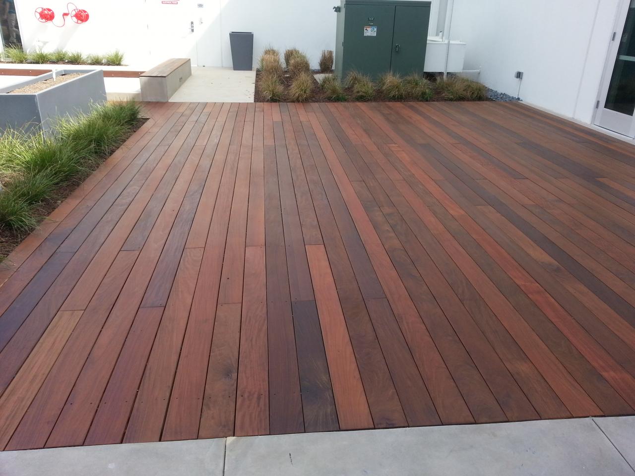 Restoring ipe deck